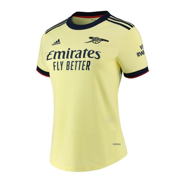 Camiseta Arsenal Replica Segunda Ropa Mujer 2021/22